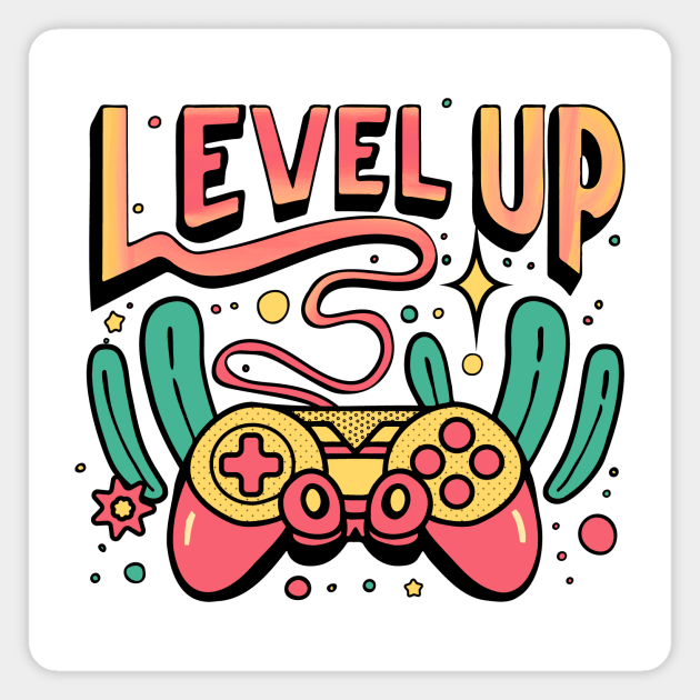 Level Up Magnet by CreativeSage